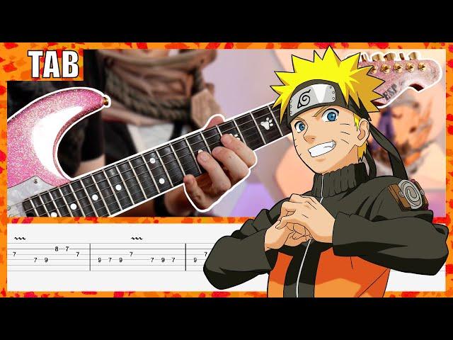 [TAB] Naruto - Op 16 Silhouette Cover | Guitar Tab | Lesson | Tutorial