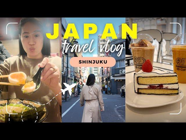 Japan Travel Vlog | First 24 hours in Tokyo! Exploring, eating, shopping