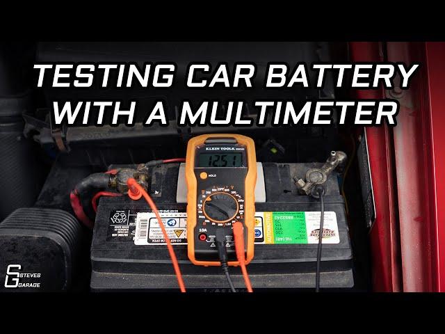 How to Test a Car Battery with a Multimeter