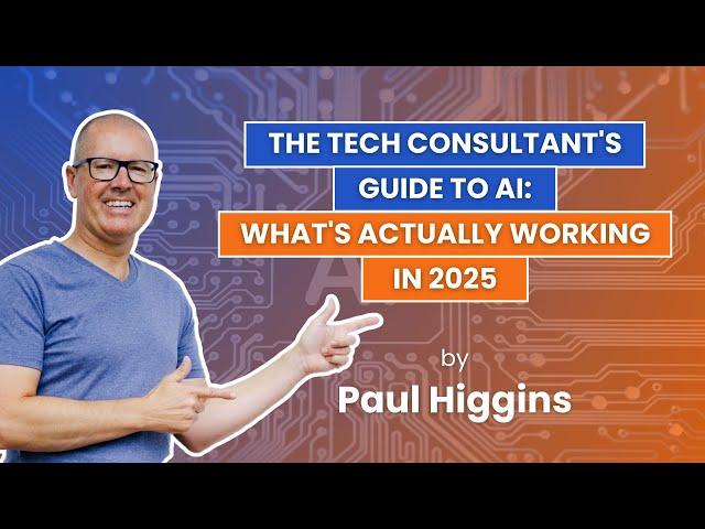 The Tech Consultant's Guide to AI What's Actually Working in 2025