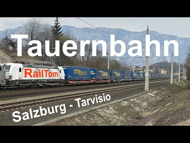 Führerstandsmitfahrt / Tauernbahn / 23.03.2023