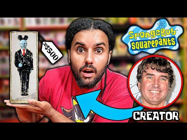 I Bought The Spongebob Creators SECRET Item That Made The Show!