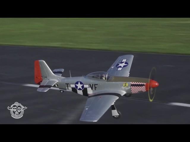 Arrows RC P-51 Mustang 1100mm First Impressions Highlights