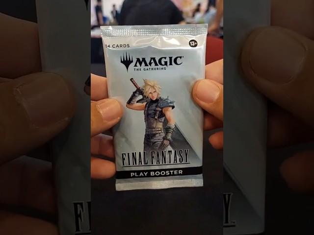 My 3rd Opening of the Final Fantasy Play Booster Pack #MTGFIN