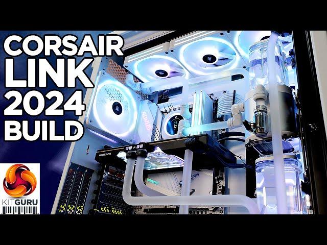 Corsair Hydro X iCUE Link | Hard Tube Custom Loop ($5000 build)