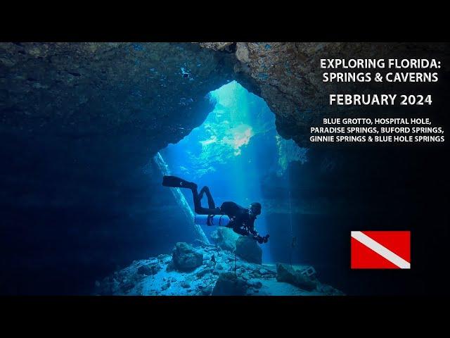 Exploring Florida's Best Springs and Caverns: Scuba Diving Adventure | February 2024