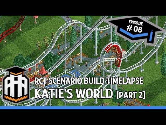 Real Life Theme Park Designer Plays RCT: Katie's World [part 2]