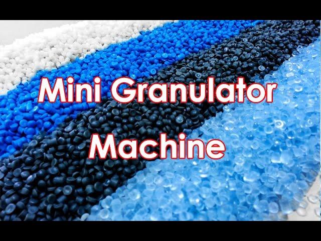 Desktop Mini Plastic Granules Making Machine Price