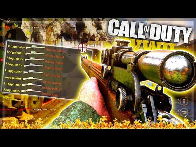 KNOGGINATOR SNIPING MONTAGE - CALL OF DUTY WW2