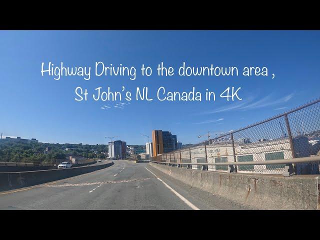 [4K] St John's, NL, Canada:  Driving - Local Driving to the downtown area | #99