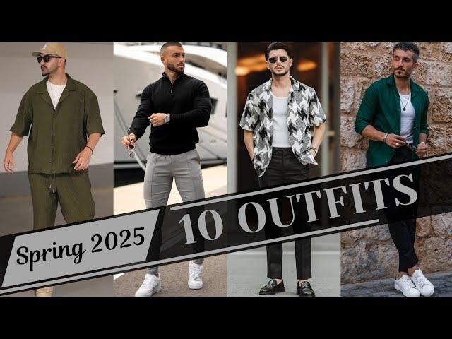 10 Latest Spring Outfit Ideas for Men 2025 | Men's Fashion