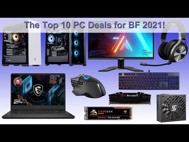 The 10 Best Pre-Built Gaming PC and Component Deals for Black Friday 2021, Courtesy of Newegg!