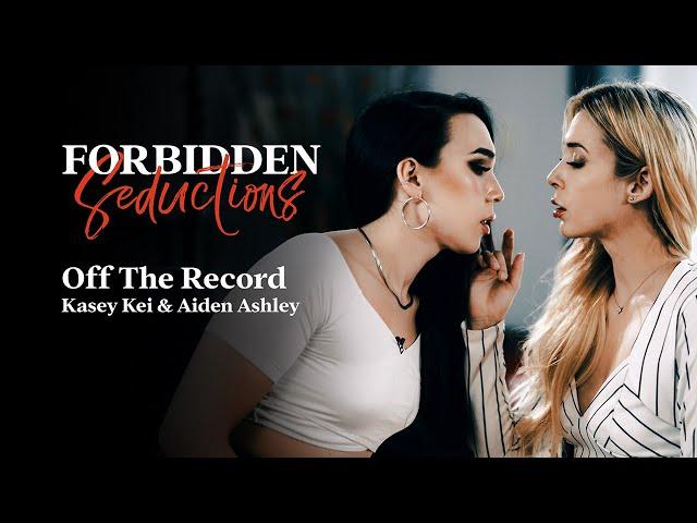 Kasey Kei Admits Her Feelings For Lesbian Reporter Aiden Ashley | Forbidden Seductions | ADULT TIME