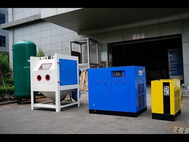 How to start a sandblasting business?  (Sandblasting Machine with compressor, dryer, air storage)