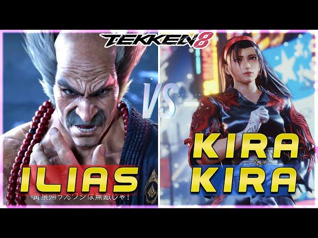 Tekken 8 ▰ ILIAS (Heihachi) Vs Kirakira (Jun) ▰ Ranked Matches!