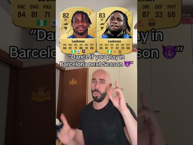 Nico Williams Barcelona cards on eafc26