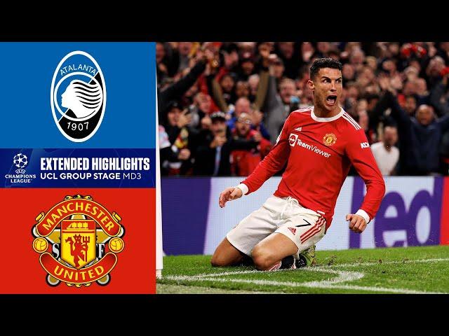 Manchester United vs. Atalanta: Extended Highlights | Group Stage - MD 3 | CBS Sports Golazo