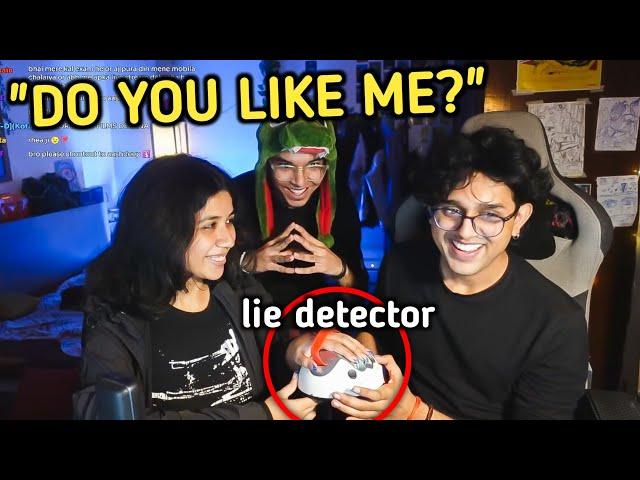 I Tried LIE DETECTOR TEST with Rhea