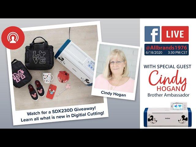 THE ALLBRANDS SHOW | Disney ScanNCut with Cindy Hogan