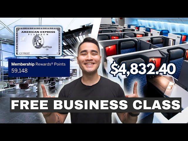 How To Get MAXIMUM Value From AMEX Points | How To Book Business Class Flights With AMEX Points FREE