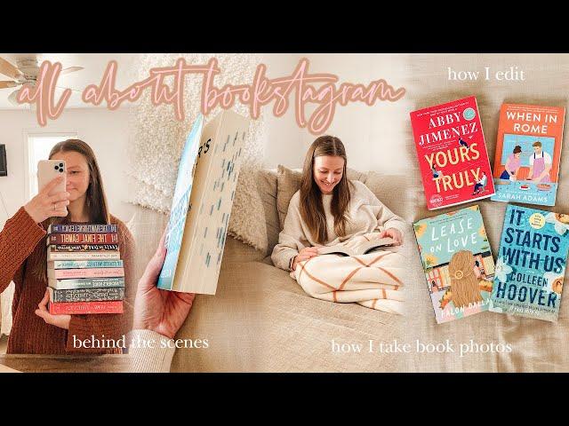 BOOKSTAGRAM 101 | how I take and edit book photos, bts, + my favorite bookstagram accounts