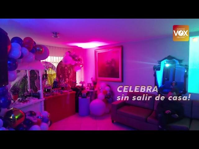 Celebra en casa con Karaoke VOX Delivery