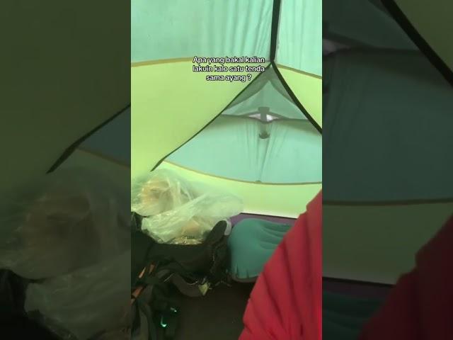 Gak bahaya tah rek ?? #jelajahnusantara #youtubeshorts #reels #camping #nongkrong #campingceria