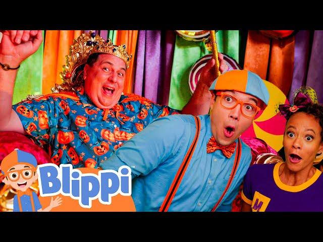 Blippi and Meekah's Trick-or-Treat Halloween Adventure |  Blippi | Challenges and Games for Kids