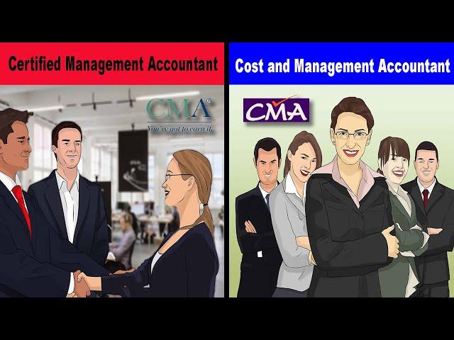 CMA India vs CMA USA || Cost and Management Accountant vs Certified Management Accountant | By sumar