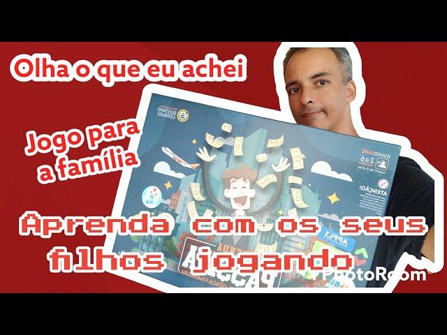 10° Vídeo - Jogo de tabuleiro sobre renda passiva, aprenda com a família brincando