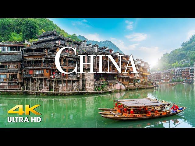 FLYING OVER CHINA (4K UHD) - Relaxing Music Along With Beautiful Nature Videos - 4K Video Ultra HD