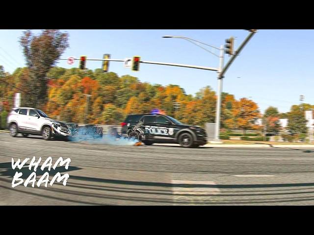 ROOKIE COP WRECKS HIS PATROL CAR ON DAY ONE! | DASHCAM STORIES 130