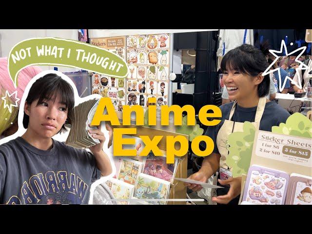 My first Anime Expo Artist Alley!...I'm underwhelmed | Huge expenses, revenue & my actual experience