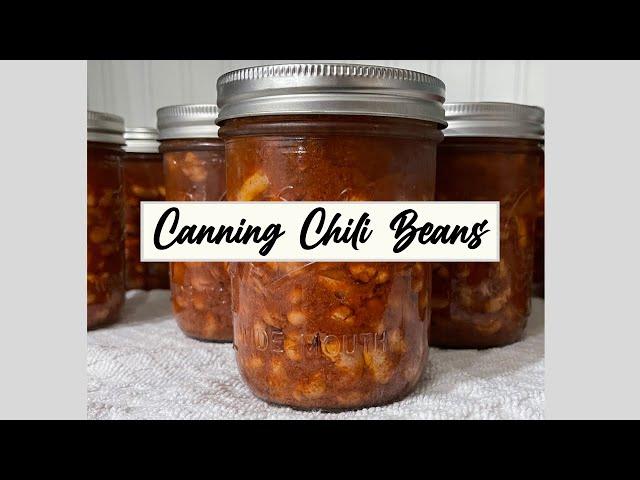 Beat High Food Prices & Food Shortages | Can Your Own Chili Beans | Pressure Canning For Beginners