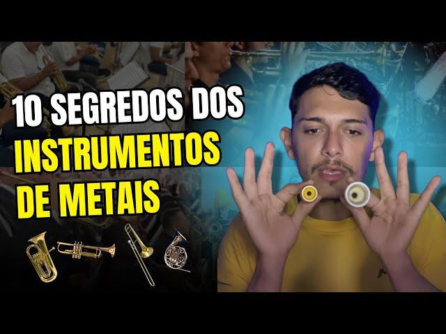 10 SEGREDOS QUE NUNCA TE CONTARAM DO TROMPETE, TROMBONE, TUBA