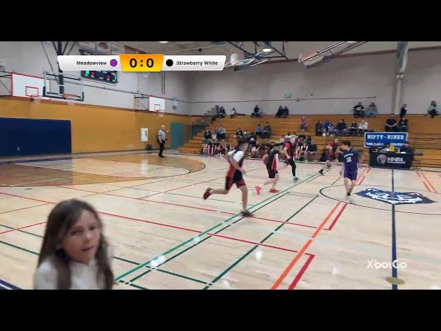 Basketball Tournament: Strawberry (White) VS Meadowview 3/5/2025