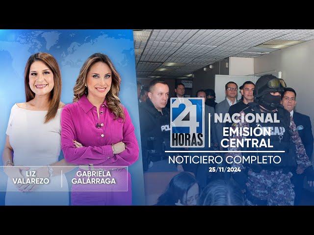 Noticiero de Ecuador (Emisión Central 25/11/2024)