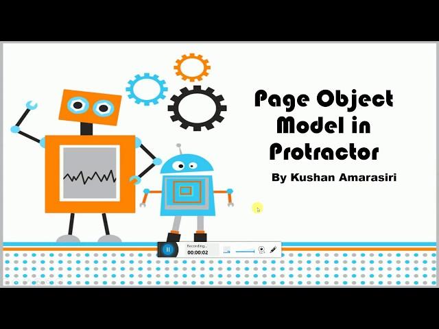 Protractor Page Object Model