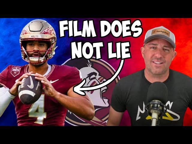 Former Coach EXPOSES TRUTH on FSU QB STRUGGLING vs Georgia Tech | DJ Uiagalelei | Film Review