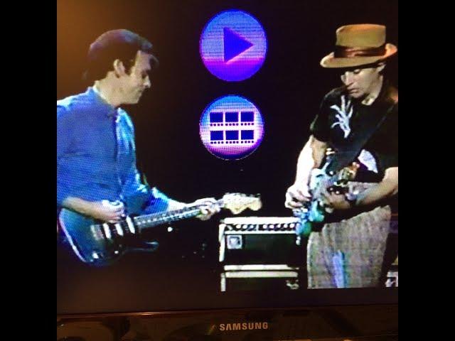 John Haitt and Ry Cooder on some cable show approx 1985