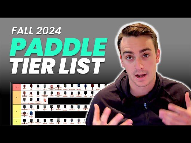 Pickleball Paddle Tier List UPDATE for Fall 2024 | Rackets & Runners