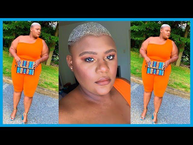 Breaking NECKS with this outfit by Glam Curves Boutique  // GRWM