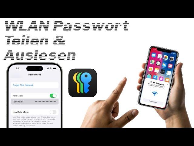 WLAN Passwort ganz einfach auslesen und teilen am iPhone iPad und Mac