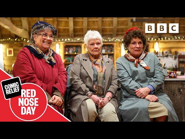 French & Saunders and Dame Judi Dench visit The Repair Shop  Red Nose Day: Comic Relief 2022  BBC