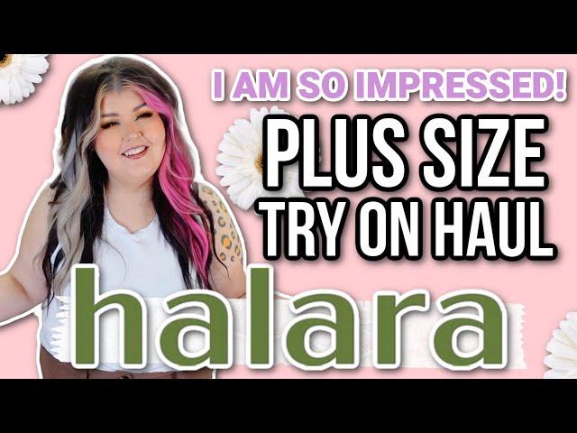 I AM SO IMPRESSED! HALARA PLUS SIZE TRY ON HAUL | SPRING 2024