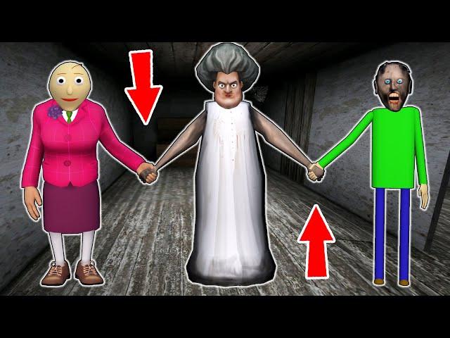 Granny vs Ice Scream vs Scary Teasher - funny horror animation (51-60 part. all series in a row)