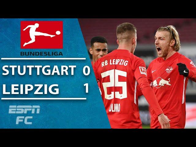 RB Leipzig goes top with win over Stuttgart | ESPN FC Bundesliga Highlights