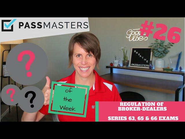 Crack The Series 63/65/66 Exams With Passmasters: Decoding 20 Crucial Securities Law Questions