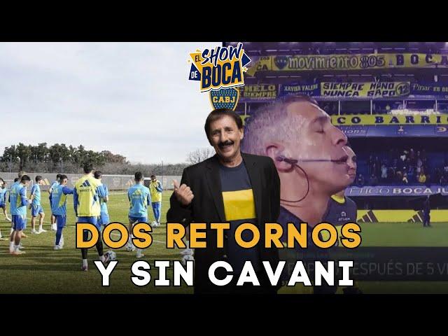 DEBUTÓ MERENTIEL EN URUGUAY + CAVANI AUSENTE 🟡 SHOW DE BOCA CON LETO - Miércoles 11/09