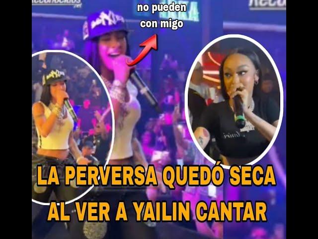 Yailin no esperaba tanto apoyo y cariño en esta presentación